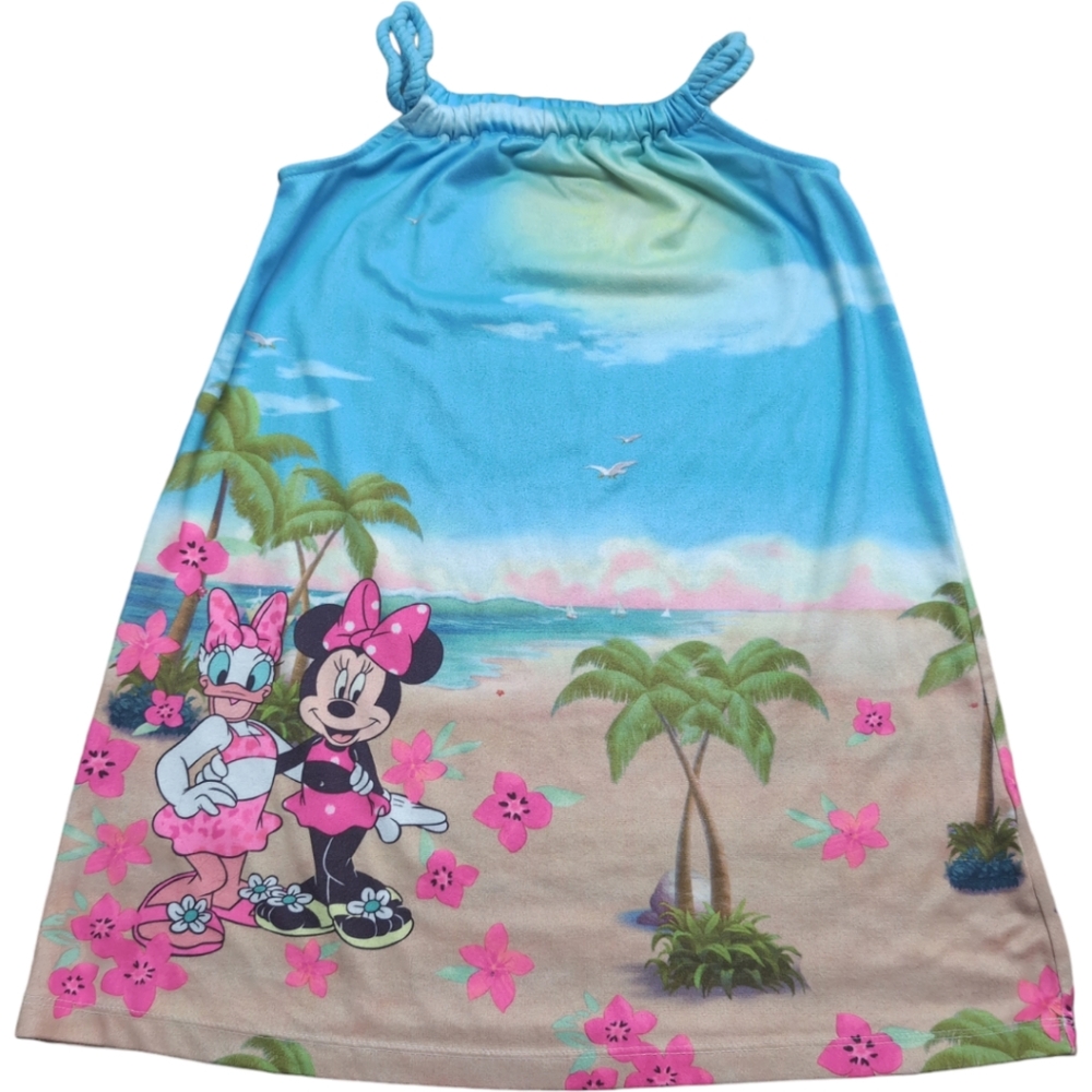 Disney Jumping Beans Girls 4T Sundress Minnie Daisy Beach Vacation Hot